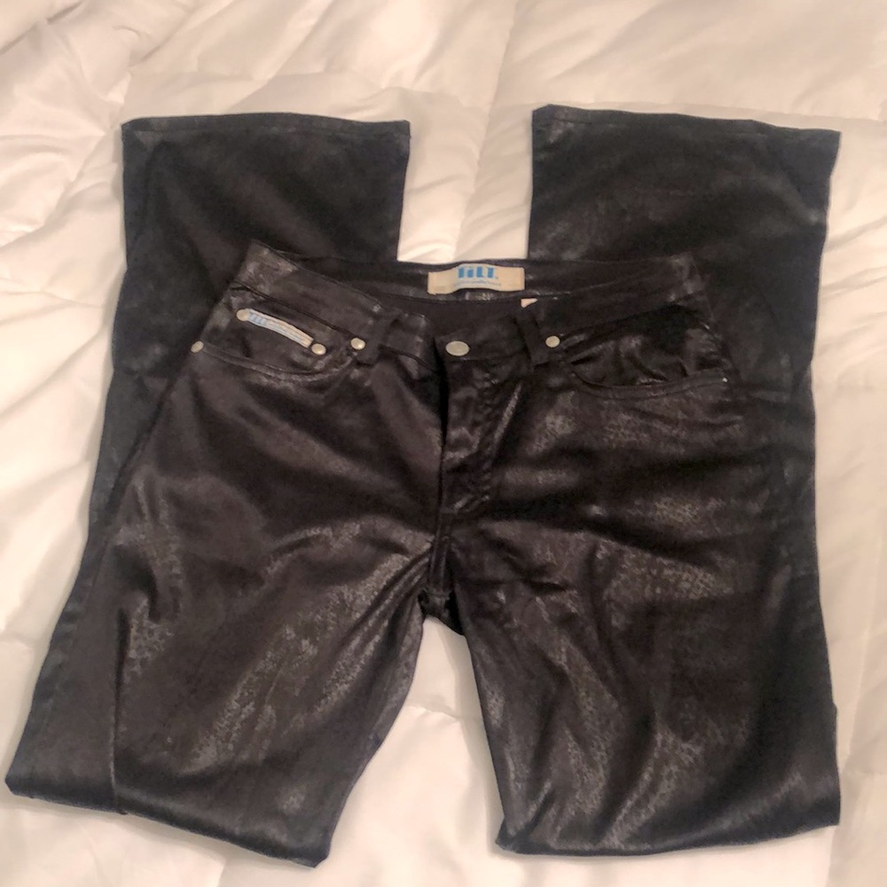 Tilt vintage 90s flare snakeskin pants